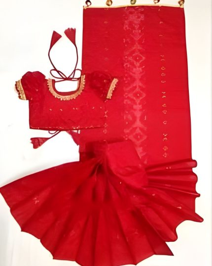 নীল নাকফুল জামদানী