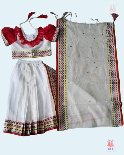 পপকন রেডি শাড়ী